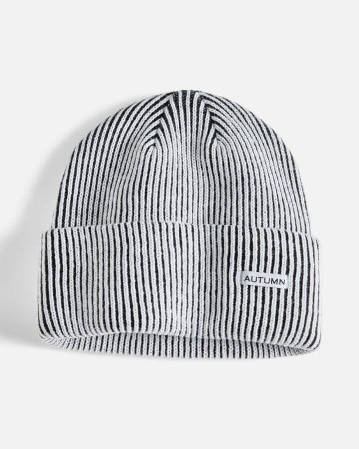 Autumn Cord Beanie White