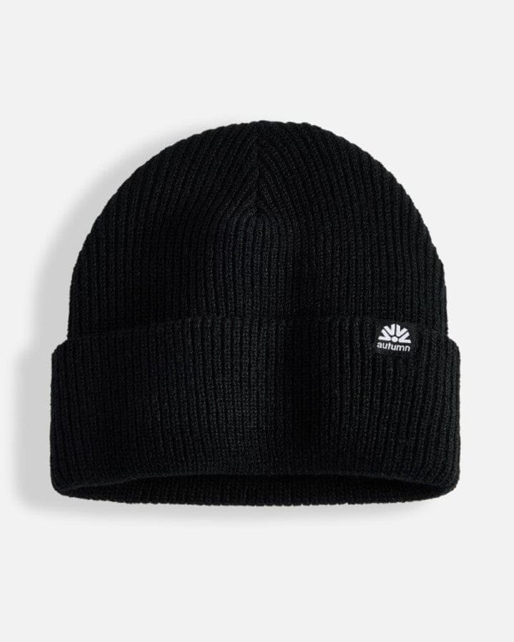 Autumn Simple Beanie Black