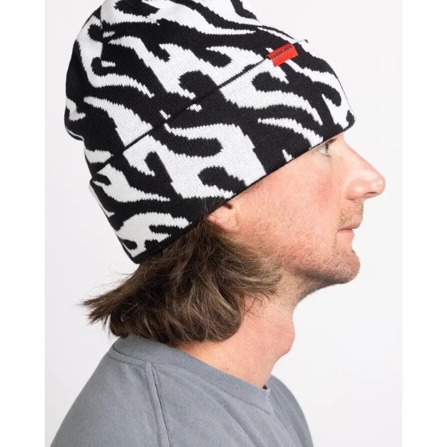 Autumn Tribal Flames Beanie