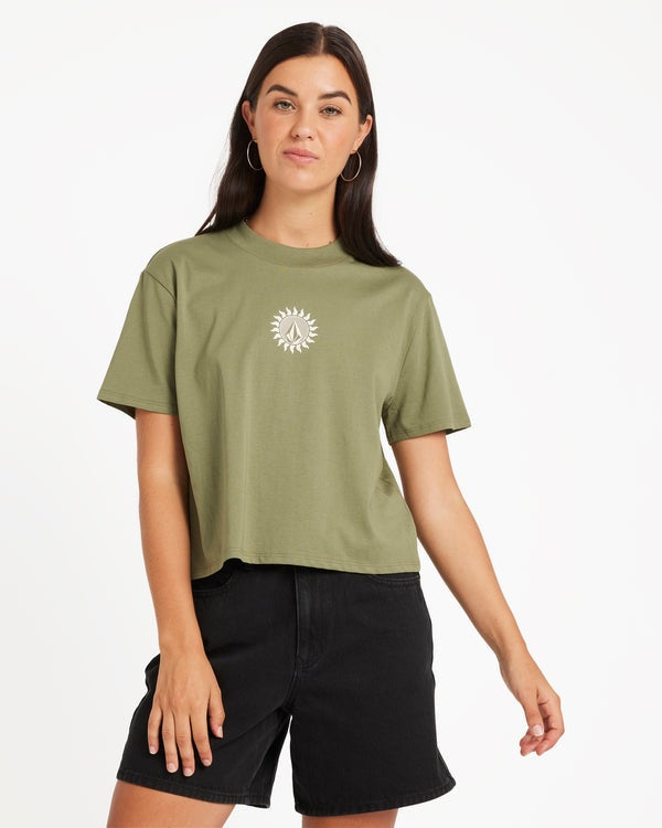 Volcom Dial Crop T-Shirt
