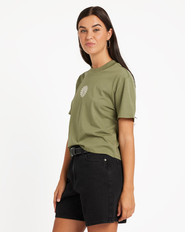 Volcom Dial Crop T-Shirt
