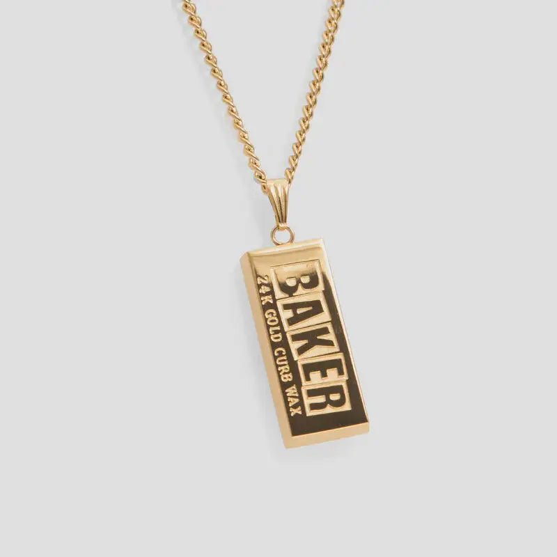 Baker Curb Wax Necklace