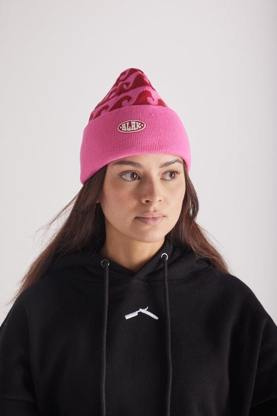 Blak Motion Beanie Pink / Red
