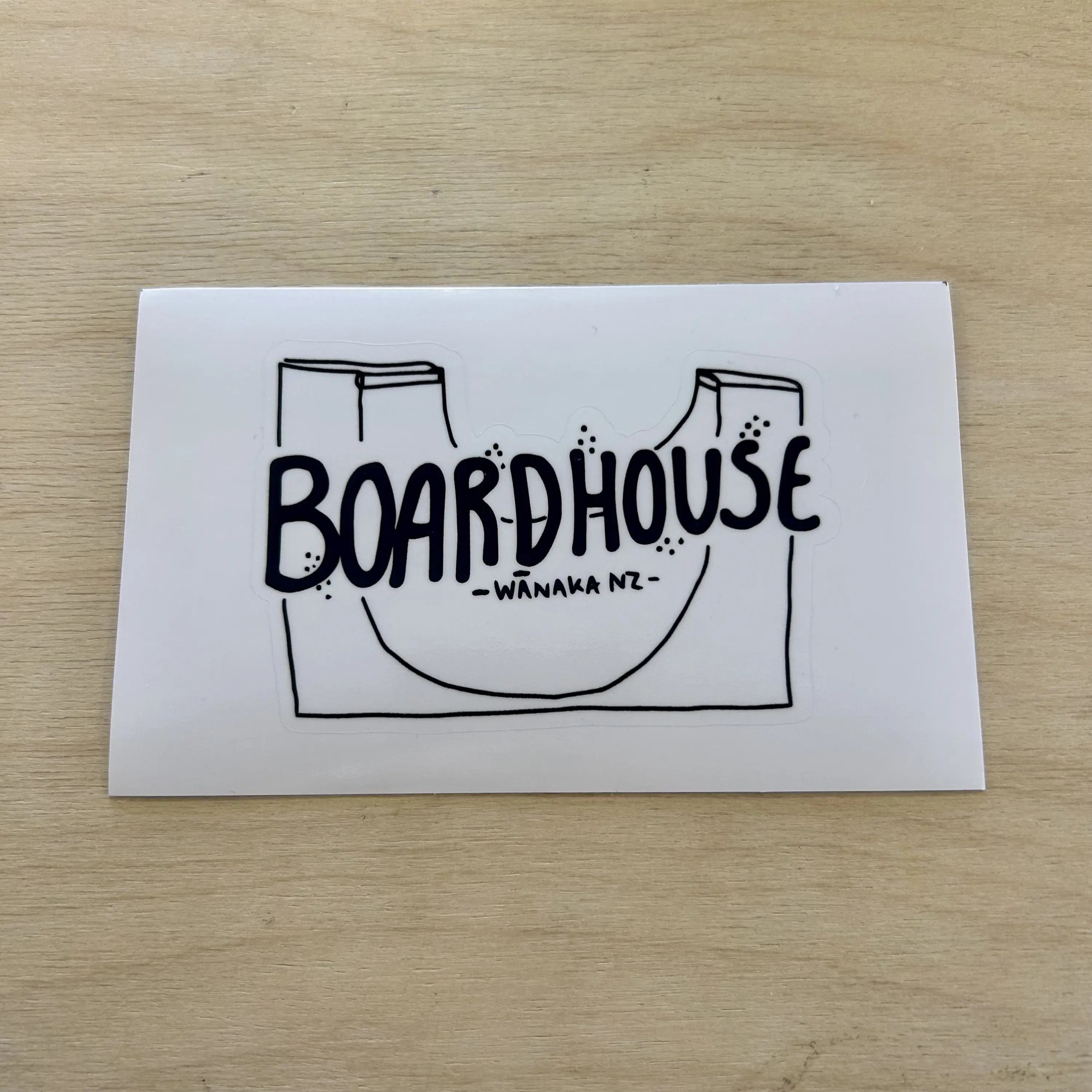 Boardhouse Ramp Sticker