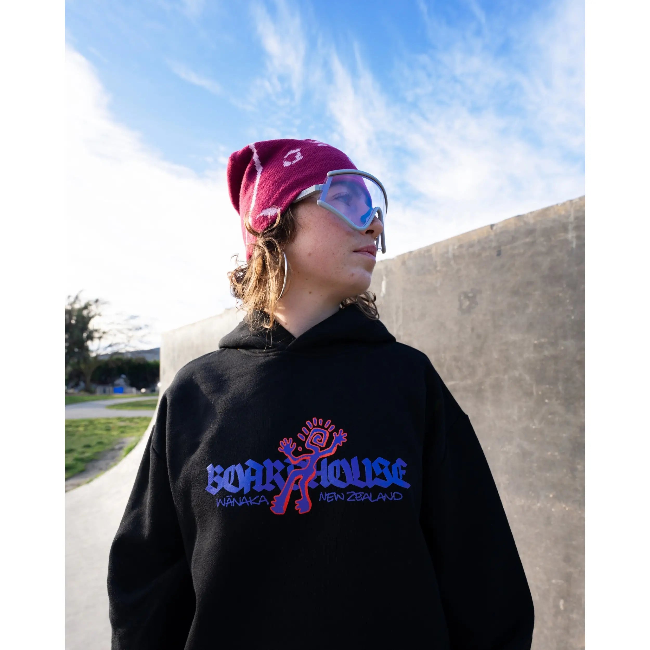 Boardhouse Stick Man Womens Hoodie