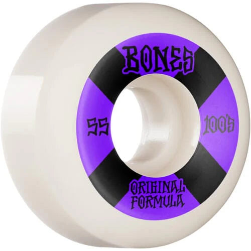 Bones 100 #4 V5 Sidecut OG Formula Wheels
