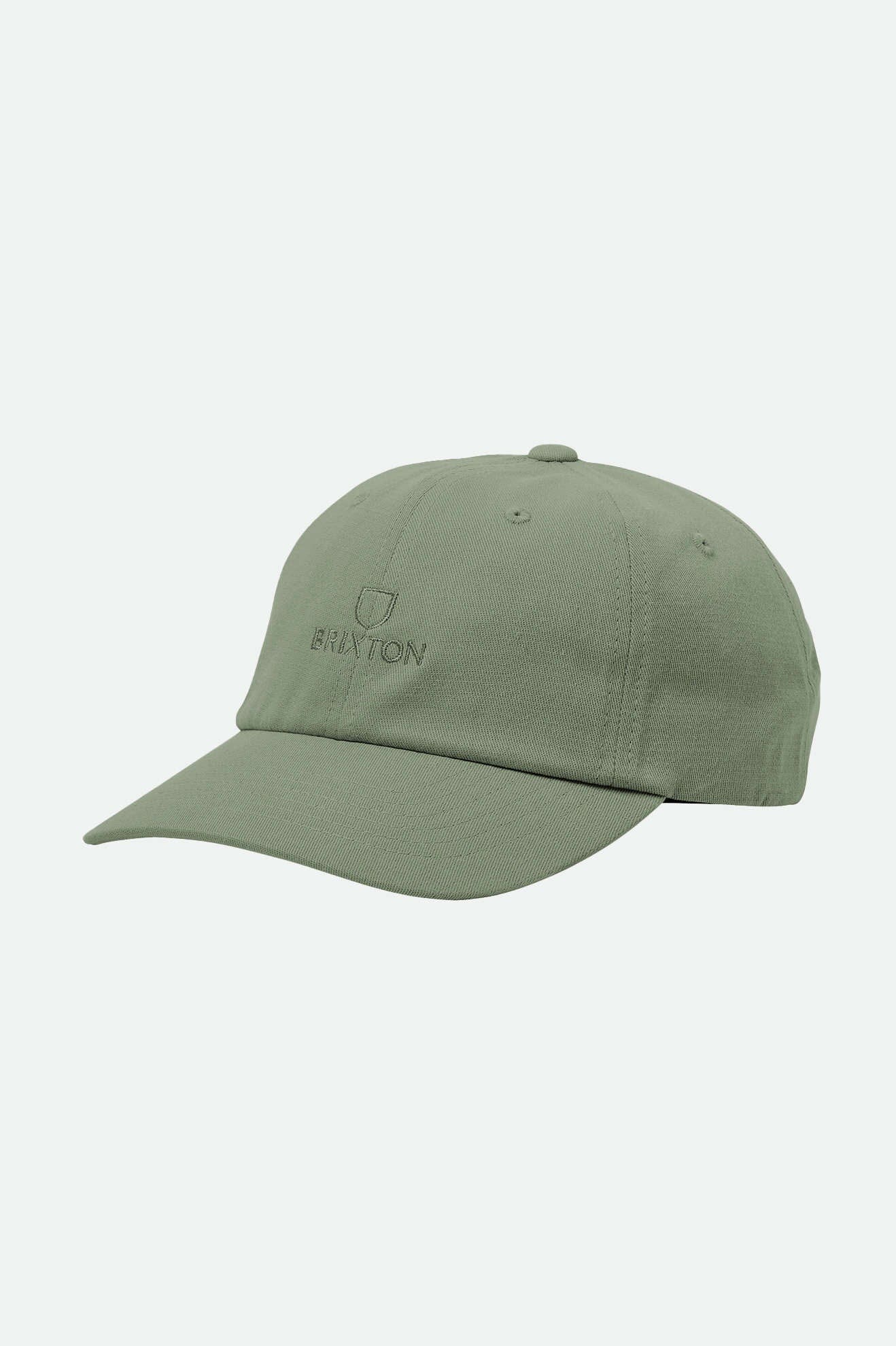 Brixton Alpha Netplus Adjustable Hat Olive / Olive Rinse