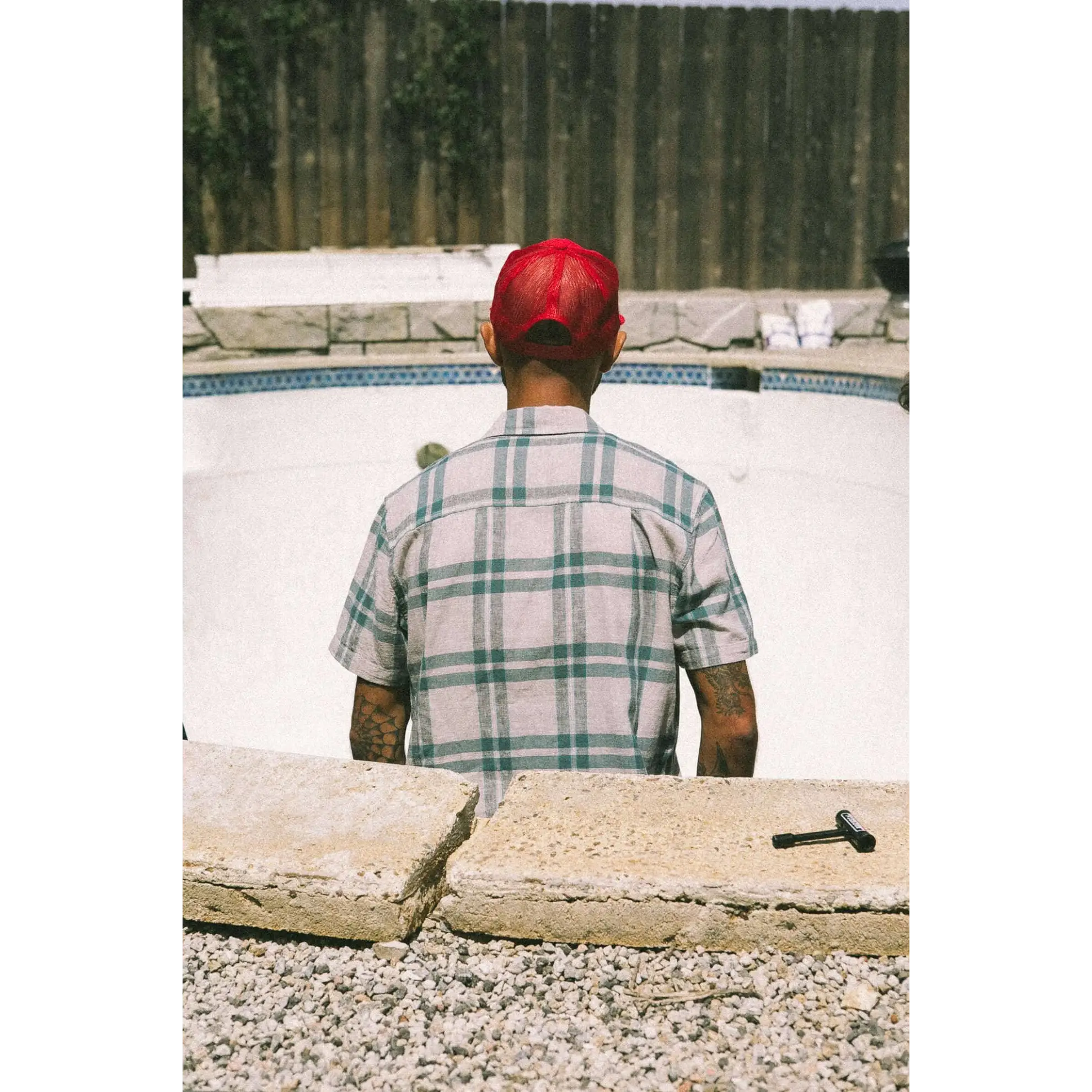 Brixton Charter Linen Blend Short Sleeve Shirt