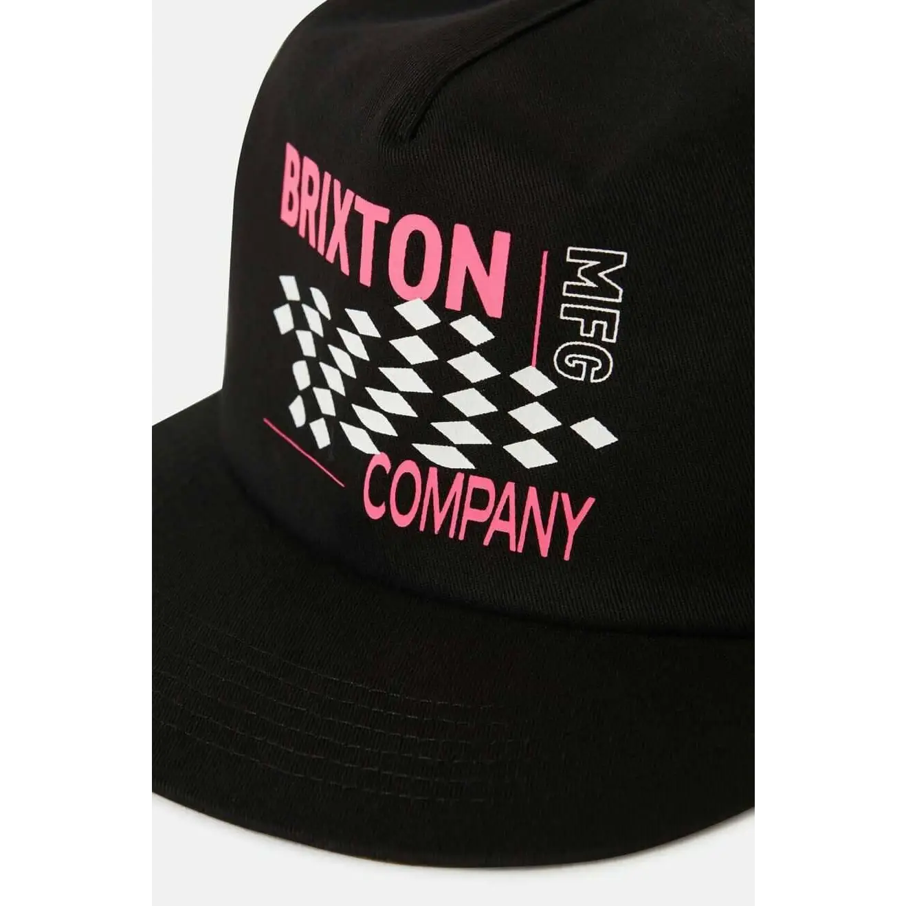 Brixton Neon Finish Line HP Snapback Cap