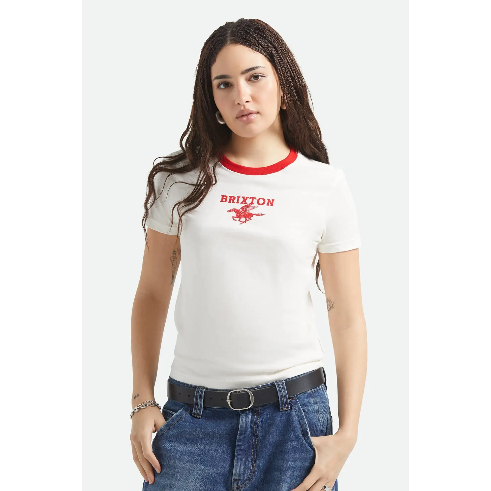 Brixton Pegasus Slim Crew T-Shirt