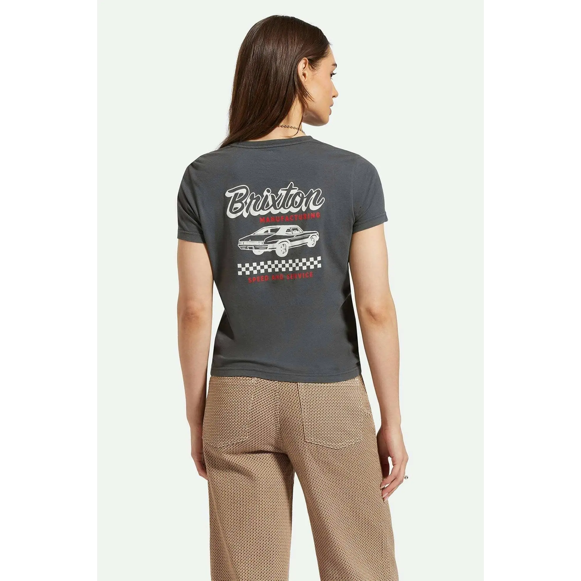 Brixton Speed & Service Fitted Crew T-Shirt