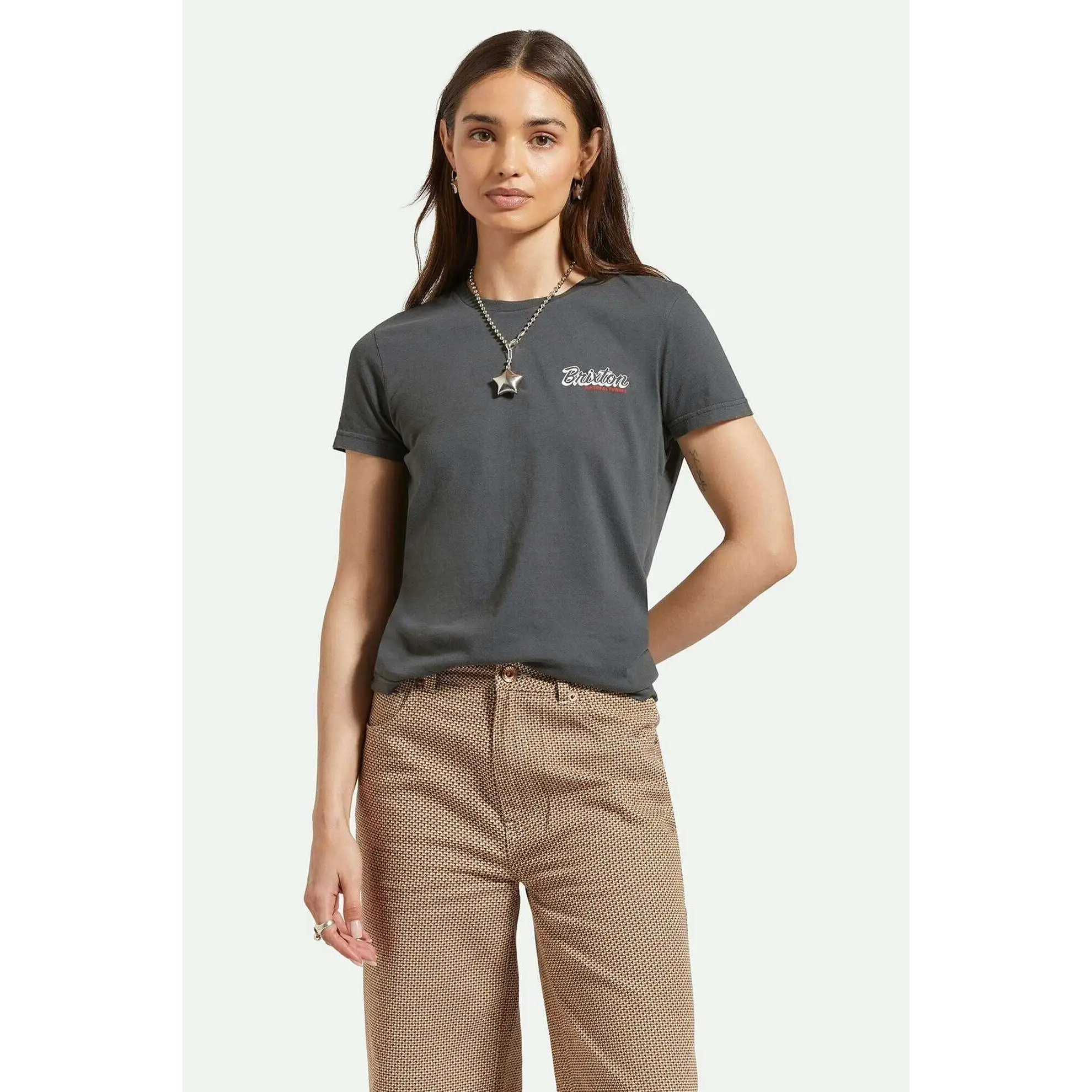 Brixton Speed & Service Fitted Crew T-Shirt