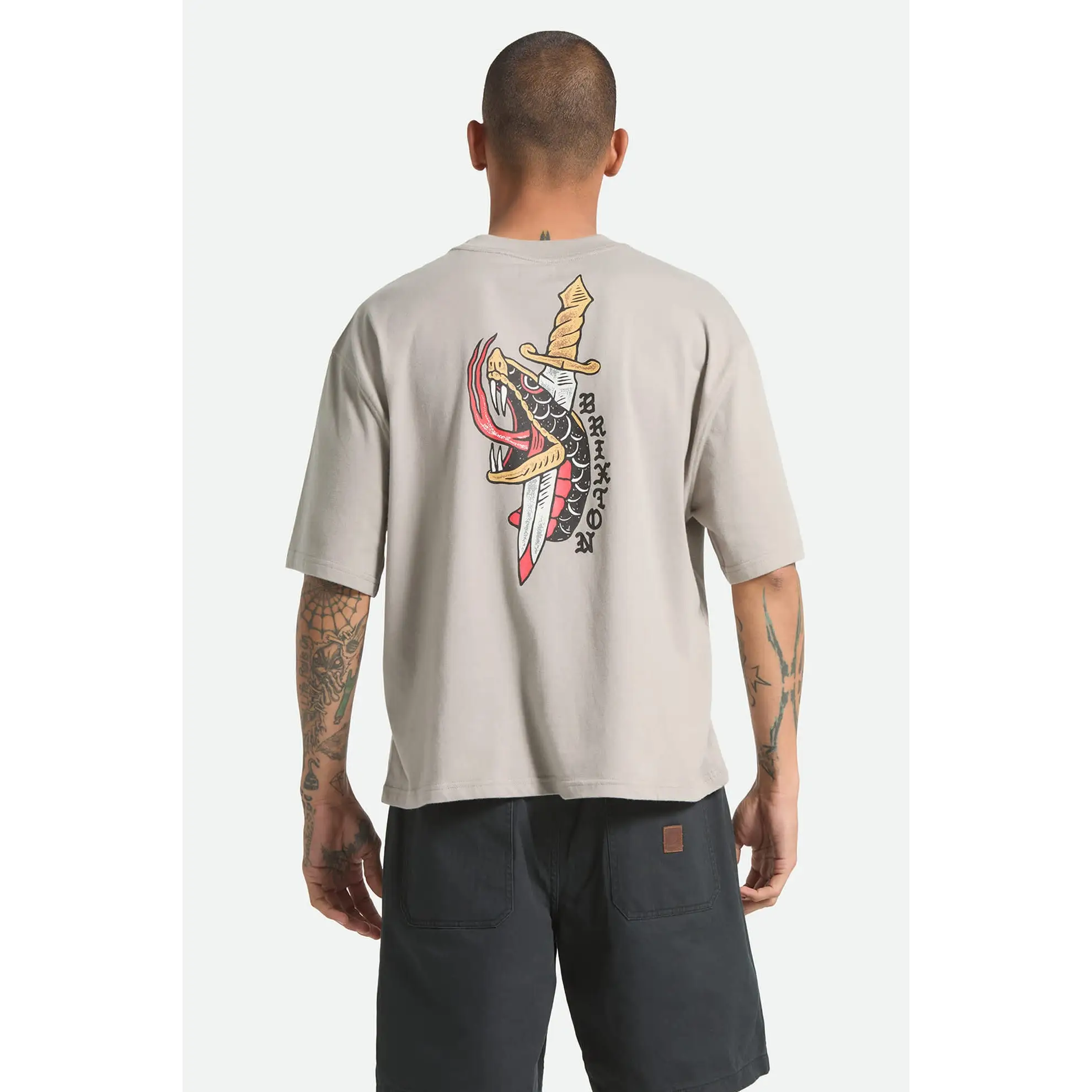 Brixton Sword Boxed Crop T-Shirt
