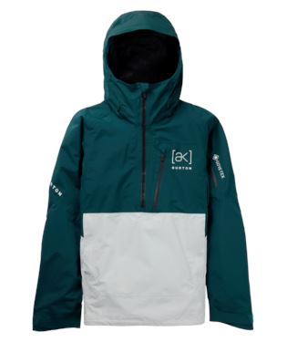 Burton AK Velocity GORE-TEX Anorak Deep Emerald / Gray Cloud S