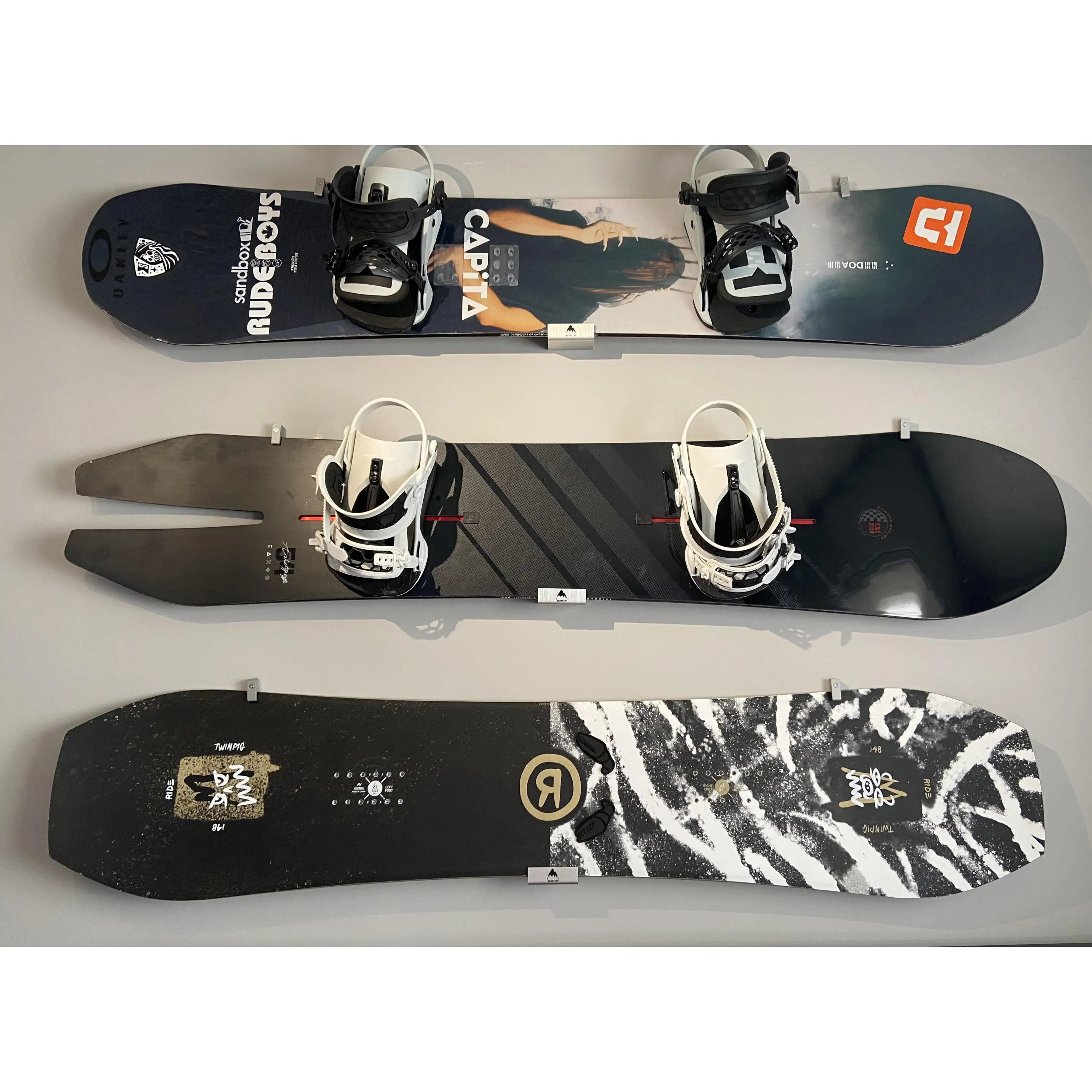 Burton Collector's Edition Snowboard Wall Mounts 2024