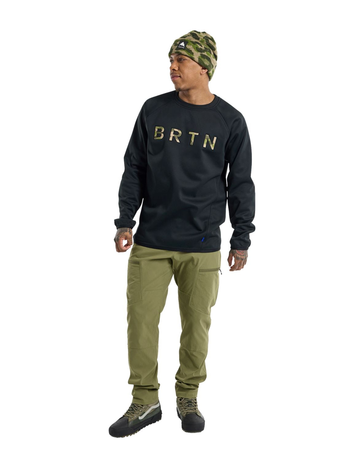 Burton Crown Weatherproof Pullover Crewneck Fleece 2024