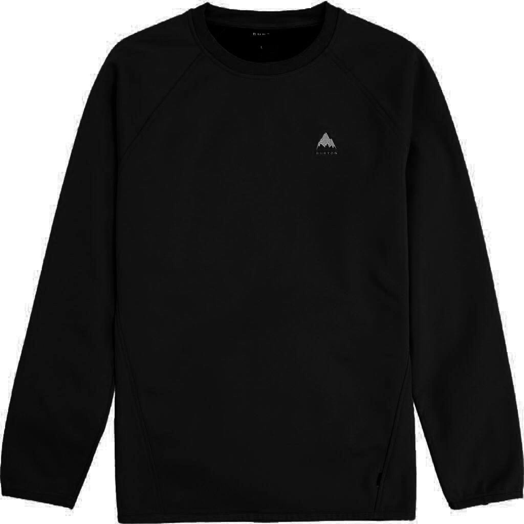 Burton Crown Weatherproof Pullover Crewneck Fleece True Black XL