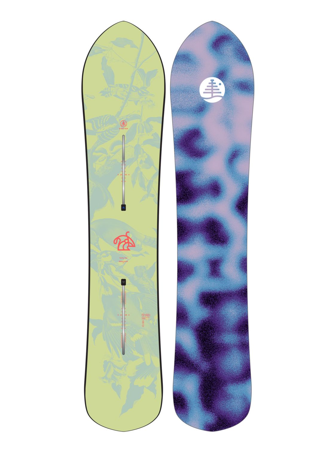 Burton Family Tree Sketch Artist Snowboard 2026