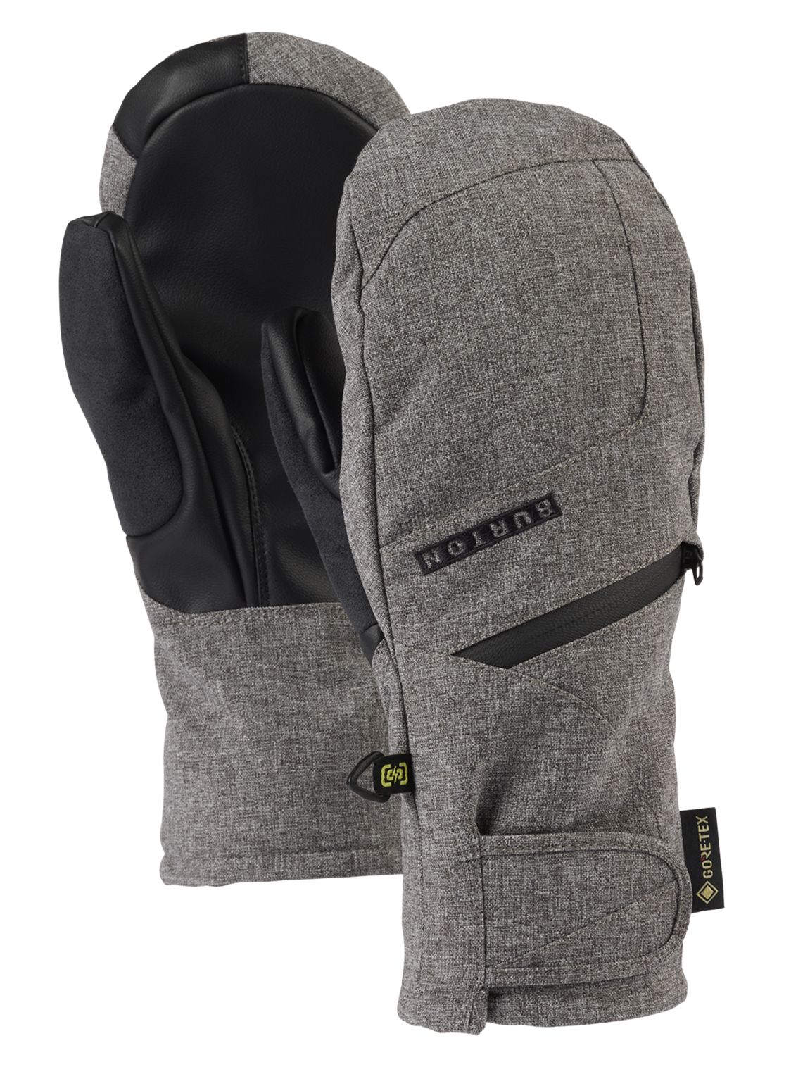 Burton GORE-TEX Womens Under Gloves Gray Heather S