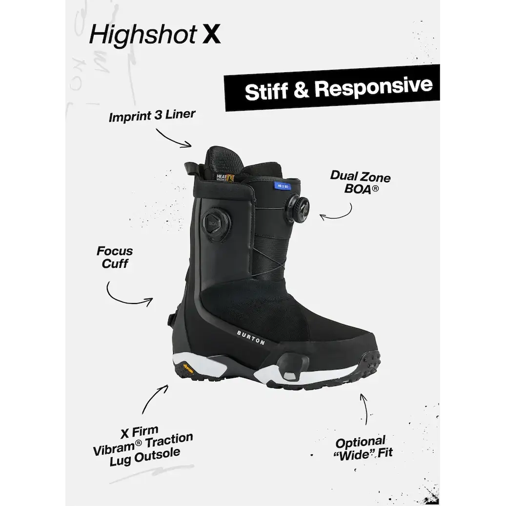 Burton Highshot X Step On Snowboard Boots
