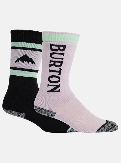 Burton Kids Weekend Midweight 2-Pack Socks 2024