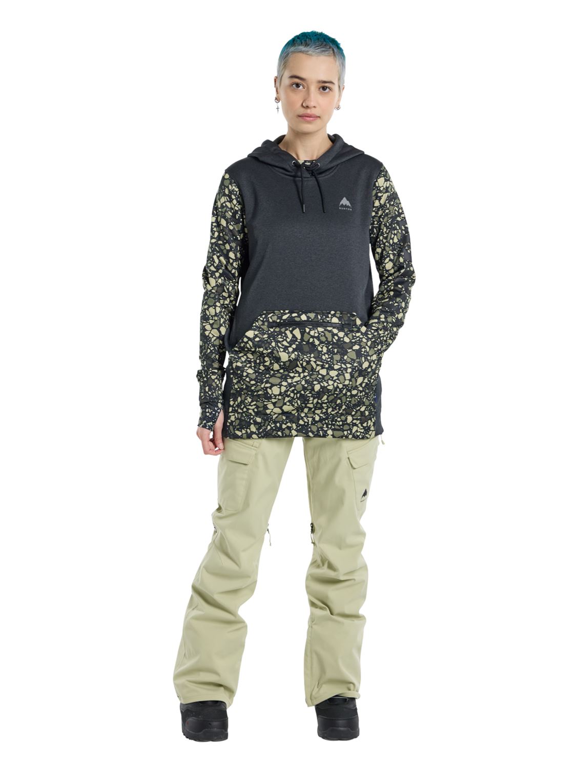 Burton Oak Long Womens Pullover Hoodie 2024