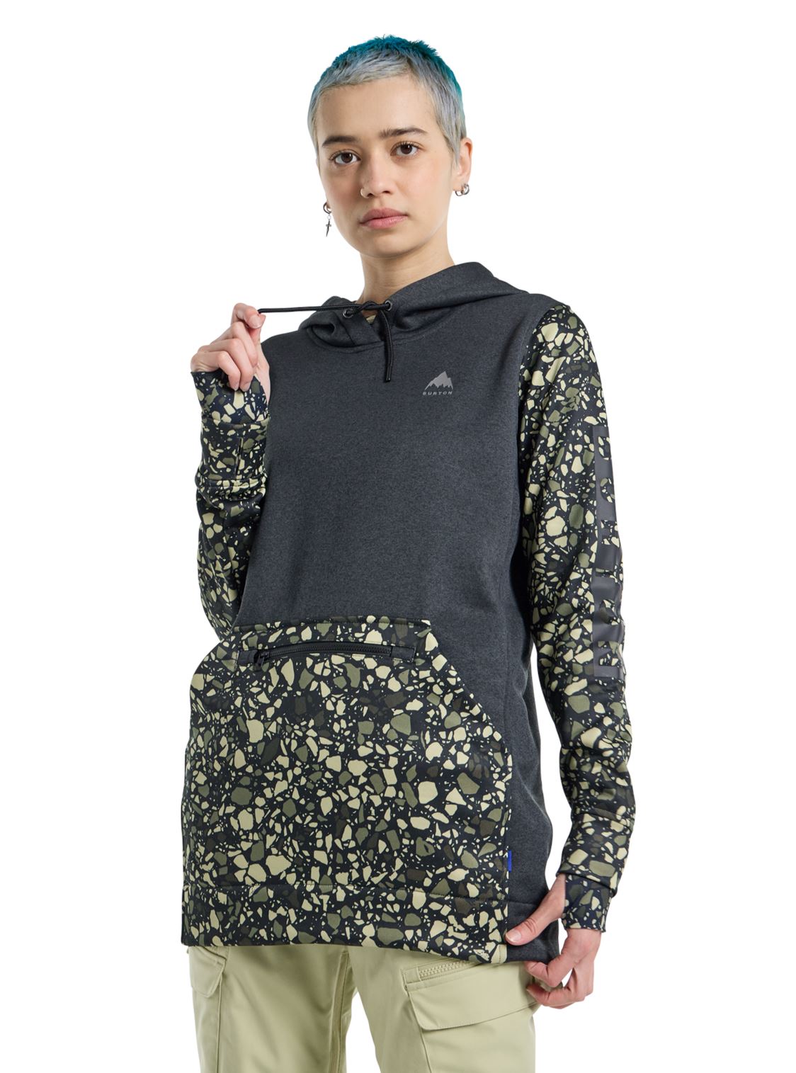 Burton Oak Long Womens Pullover Hoodie 2024