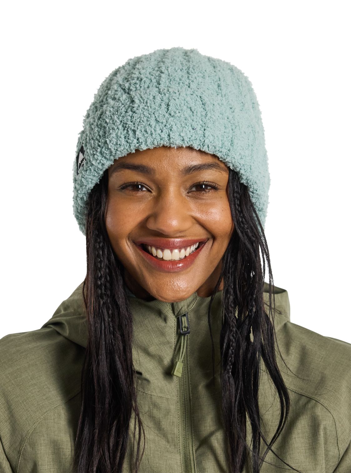 Burton Plush Beanie Petrol Green