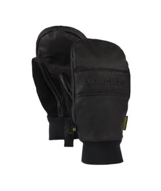 Burton Treeline Leather Mittens True Black XXS