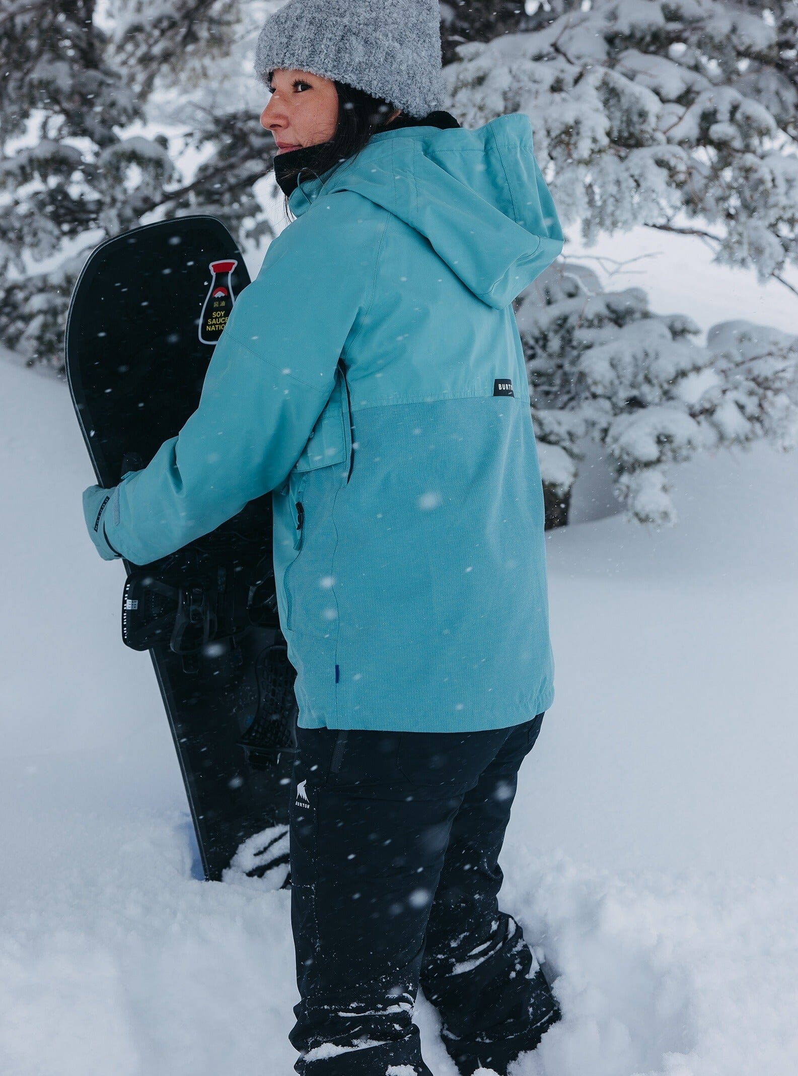 Burton Womens Frostner 2L Anorak Jacket 2024