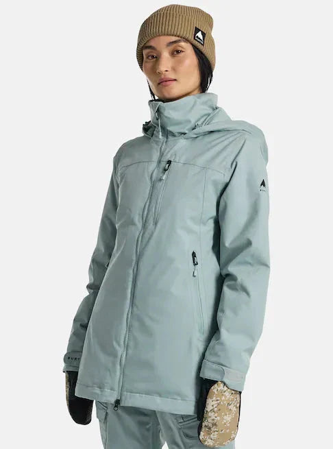 Burton Womens Lelah 2L Jacket Petrol Green M