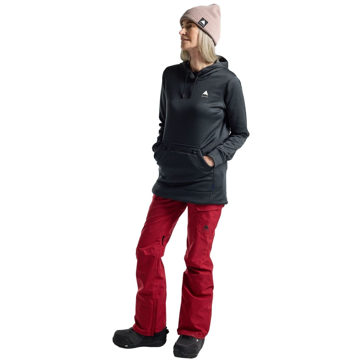 Burton Womens Oak Long Pullover Hoodie