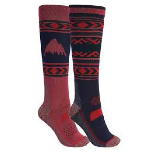 Burton Womens Performance Lightweight Sock 2-Pack 2024