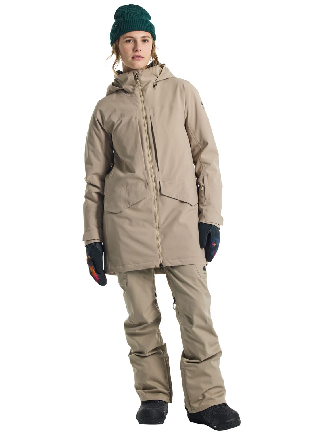 Burton Womens Prowess Jacket 2.0 Summit Taupe S
