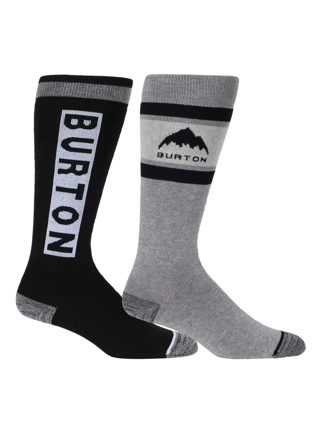 Burton Womens Weekend Midweight 2 Pack Socks True Black S / M