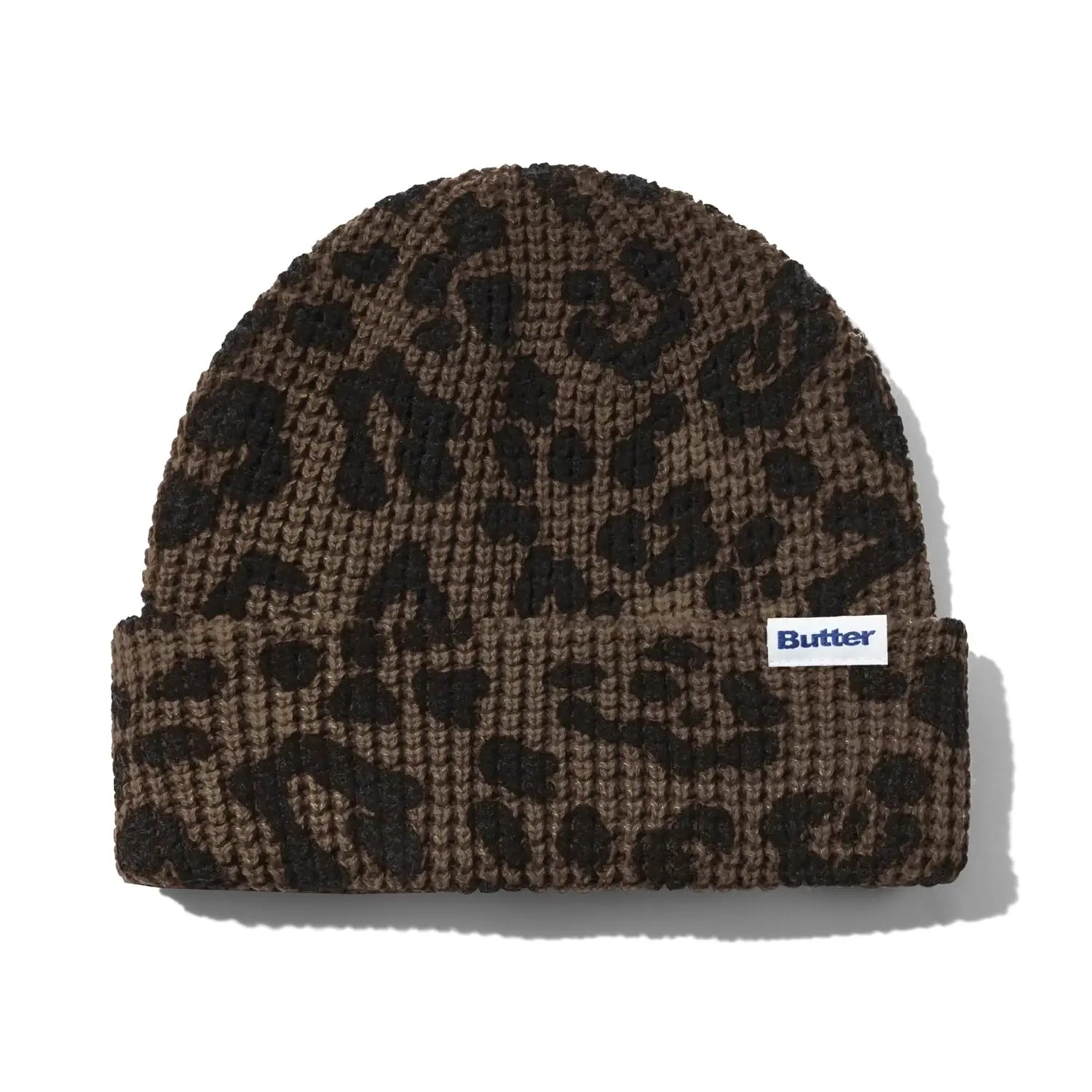 Butter Distress Waffle Beanie