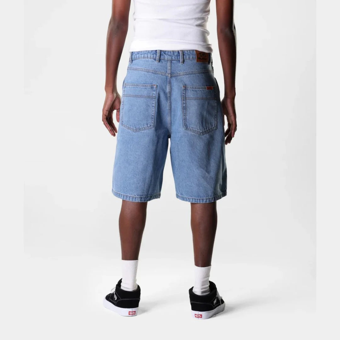 Butter Goods Baggy Denim Shorts - Washed Indigo