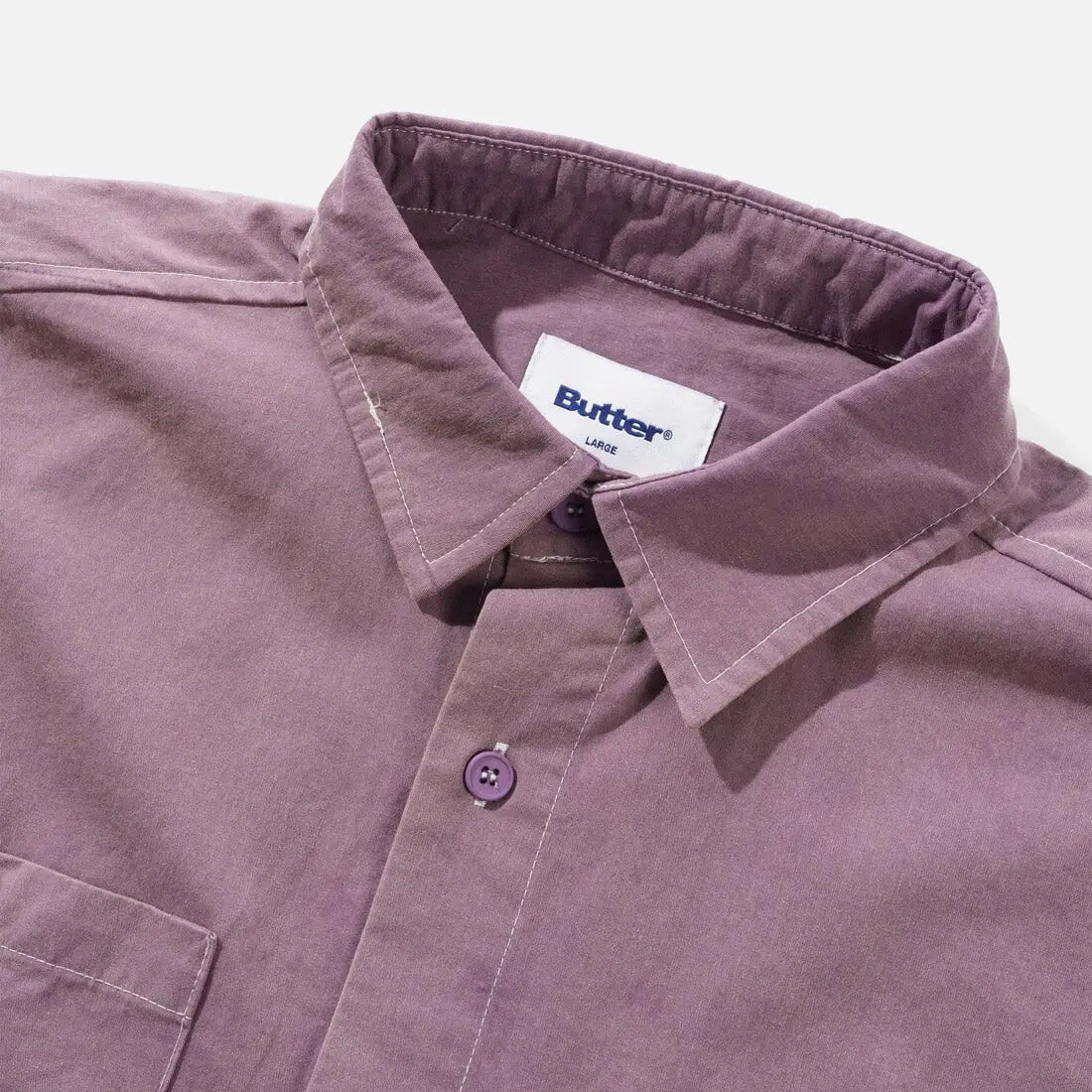 Butter Goods Contrast Stitch Shirt