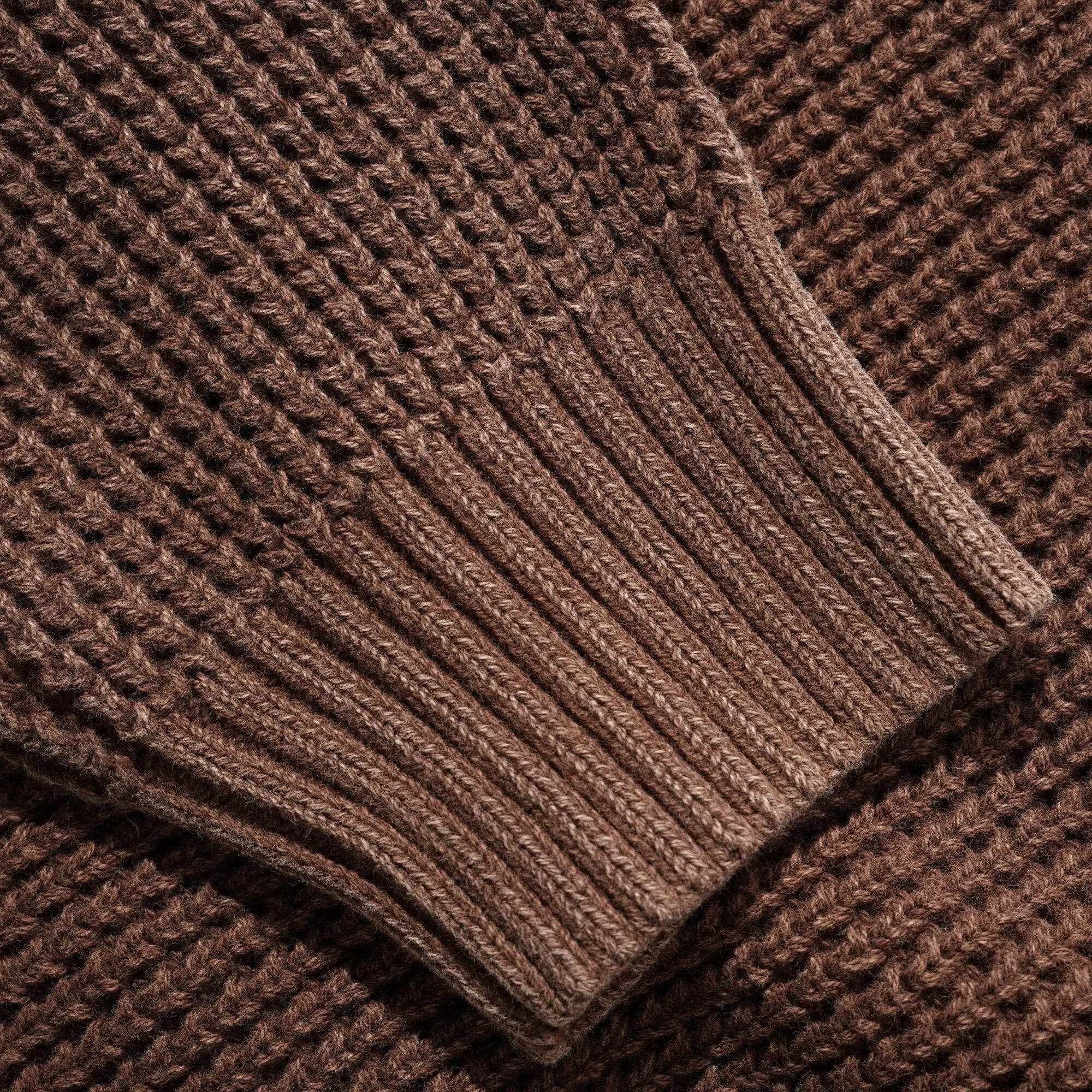 Butter Goods Distressed Waffle Knit Sweater