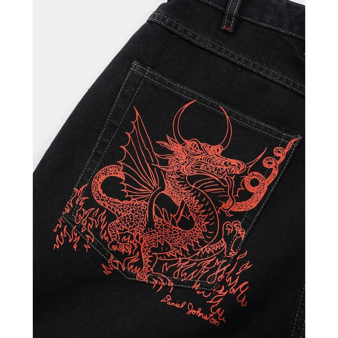 Butter Goods Dragon Denim Shorts