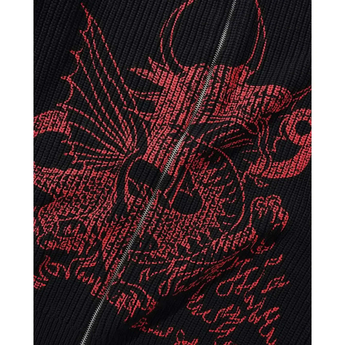 Butter Goods Dragon Knit Zip-Thru Sweater