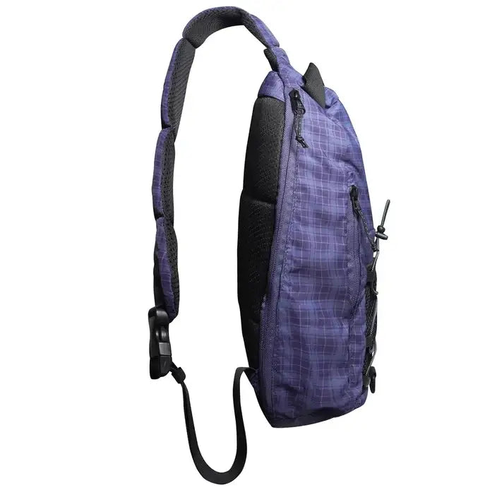 Butter Goods Express Shoulder Bag - Navy Plaid