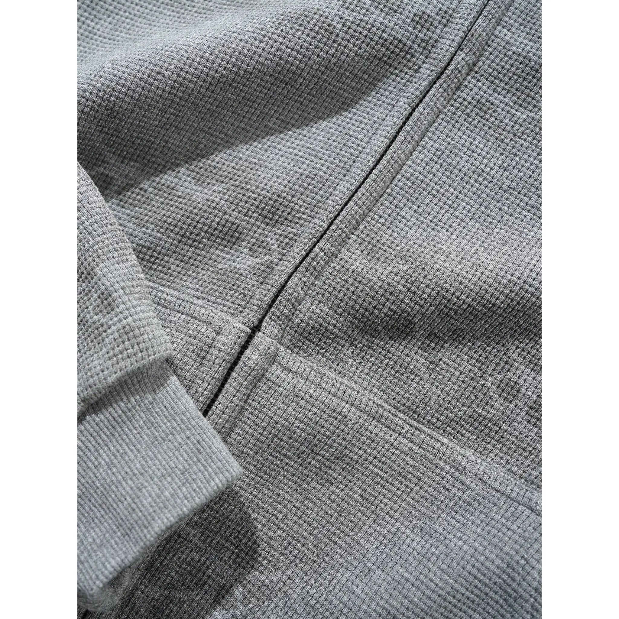 Butter Goods Faded Waffle Zip-Thru Hood