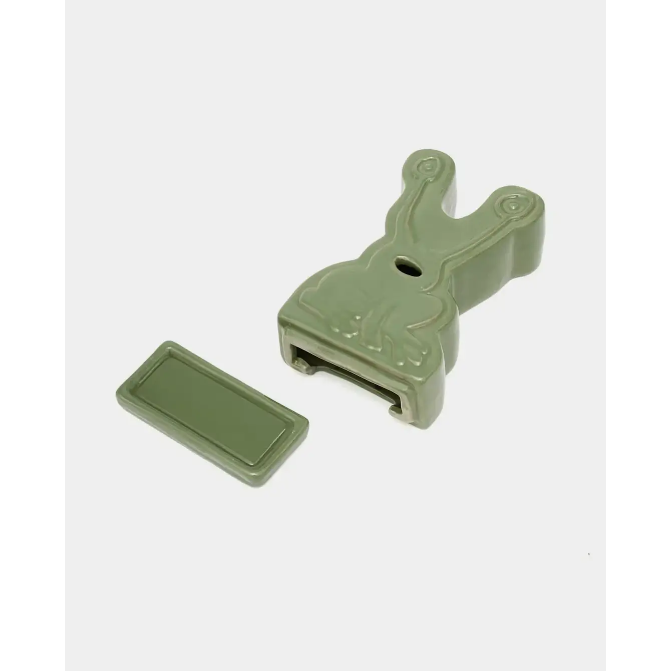 Butter Goods Frog Ceramic Incense Holder - Light Green