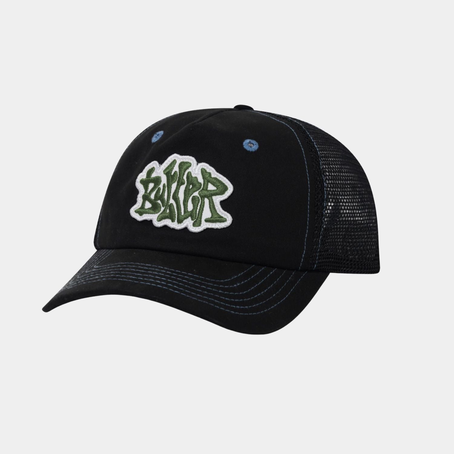 Butter Goods Melt Trucker Cap Black