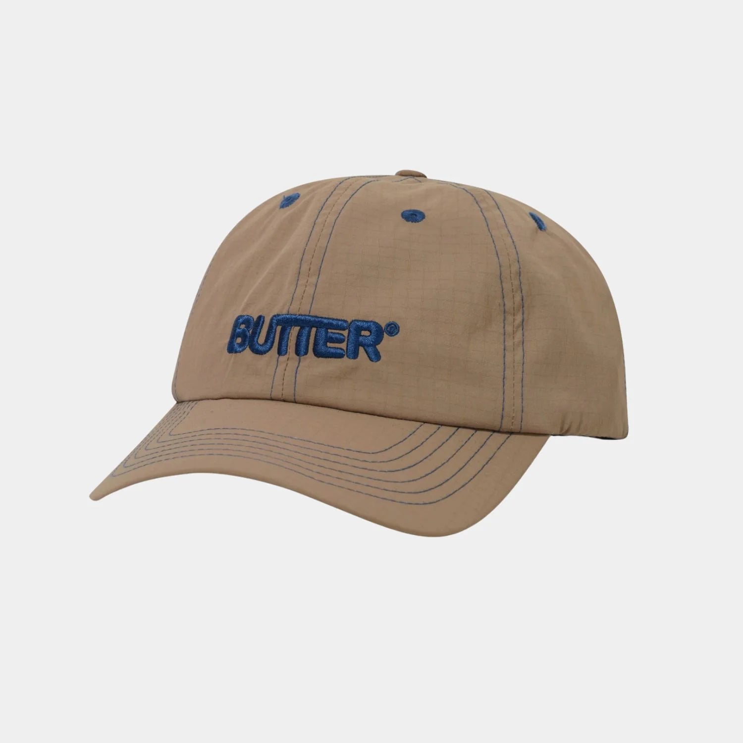 Butter Goods Nylon Rounded Logo 6 Panel Cap