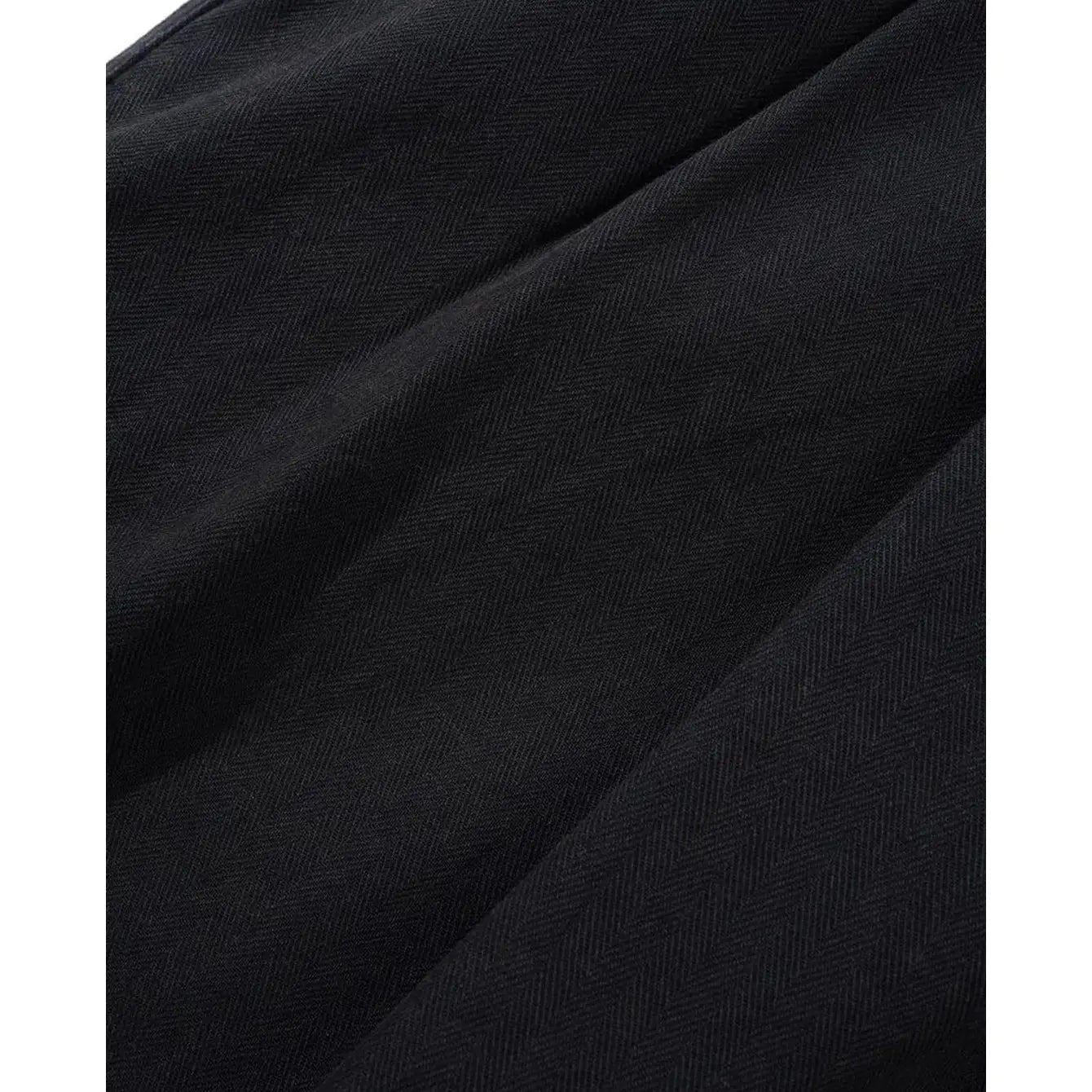 Butter Goods Pleated Shorts - Washed Black