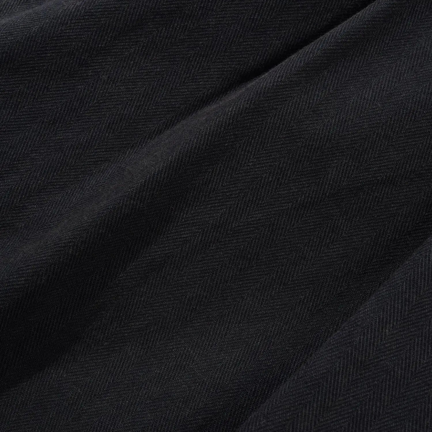 Butter Goods Pleated Trousers - Washed Black