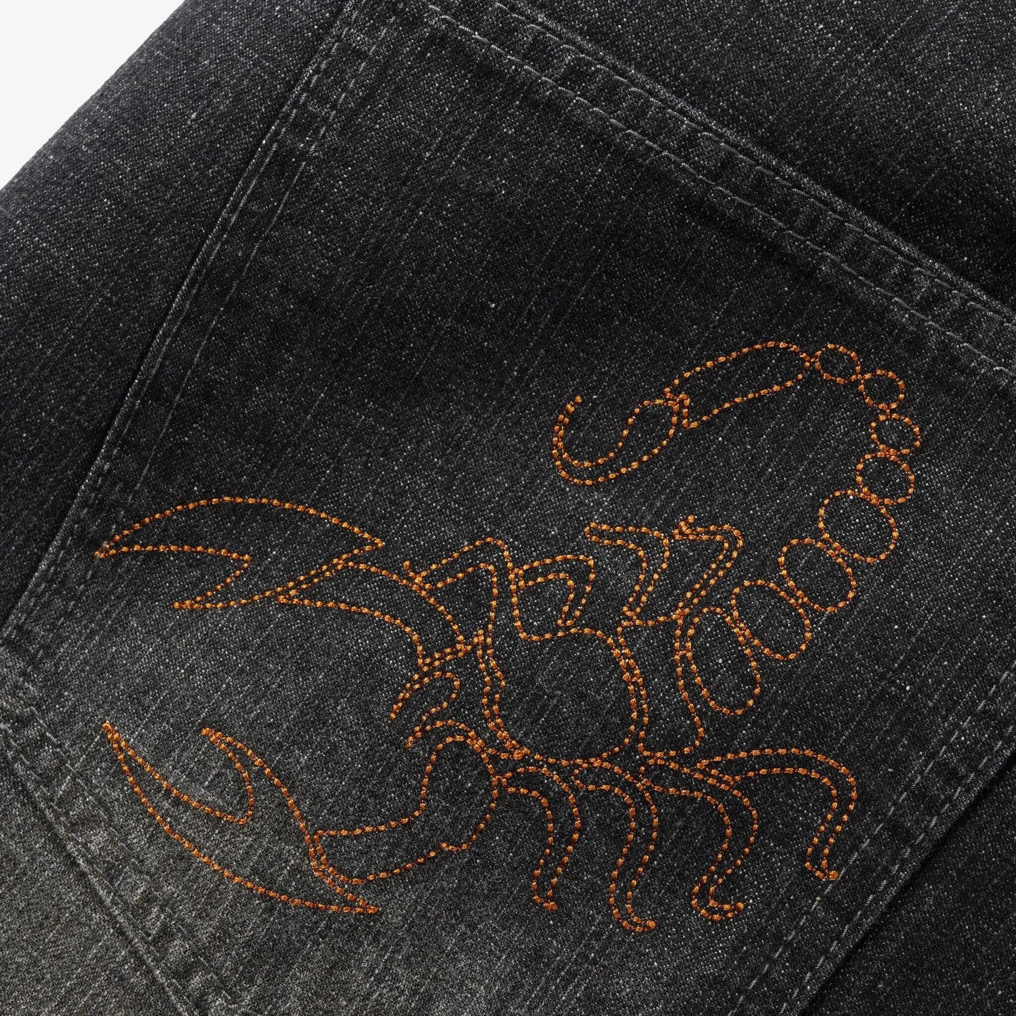 Butter Goods Scorpion Stitch Denim Shorts