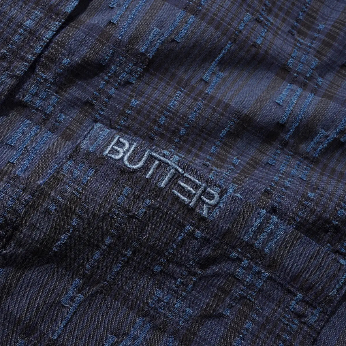 Butter Goods Spring Shirt - Overdye Navy